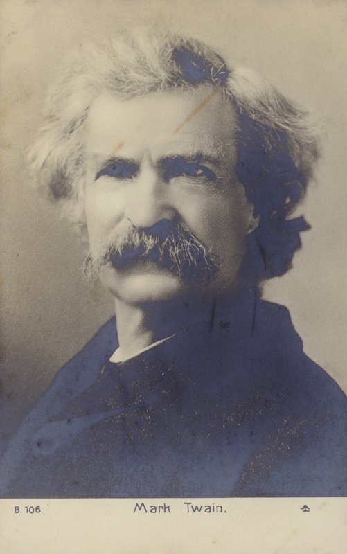 Mark Twain (1835-1910), Amerikanischer Schriftsteller von American Photographer