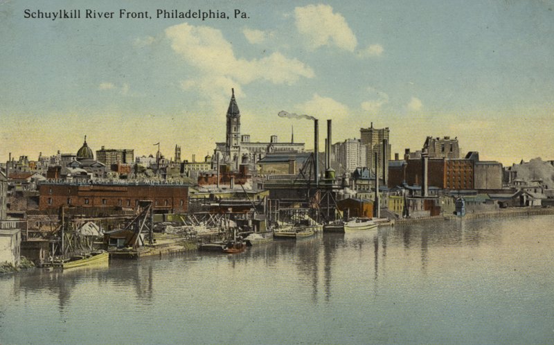 Schuylkill River Front, Philadelphia, Pennsylvania von American Photographer