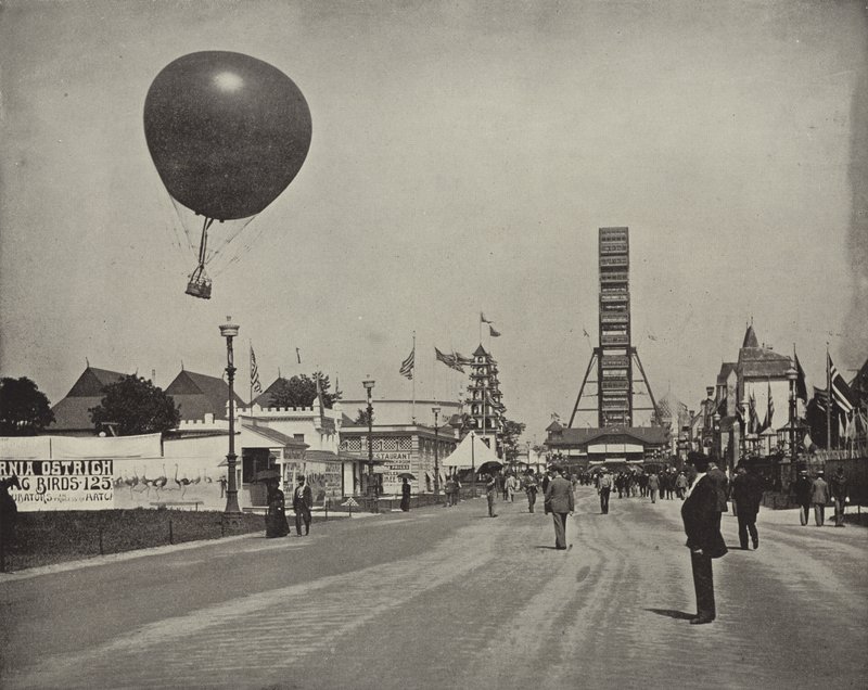 Westlicher Eingang der Midway Plaisance von American Photographer