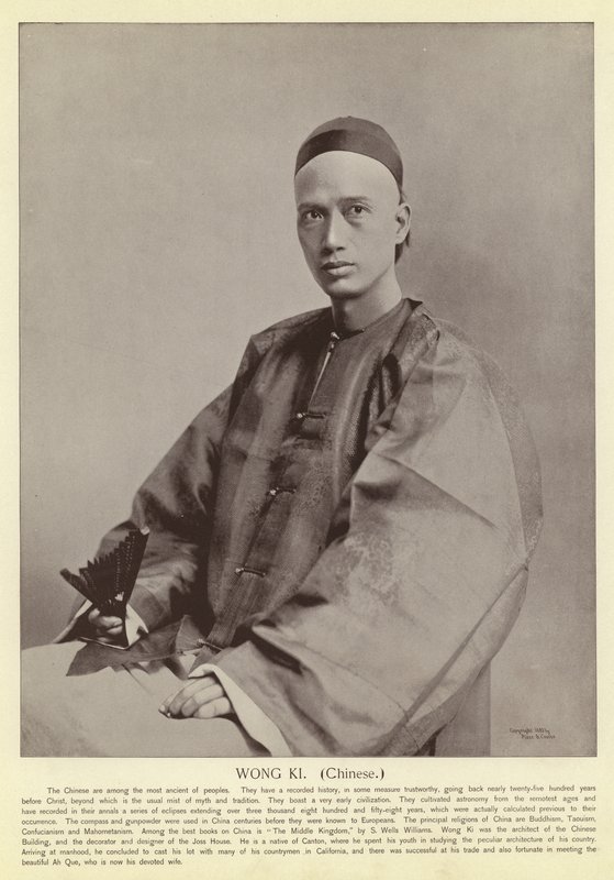 Wong Ki, Chinese von American Photographer