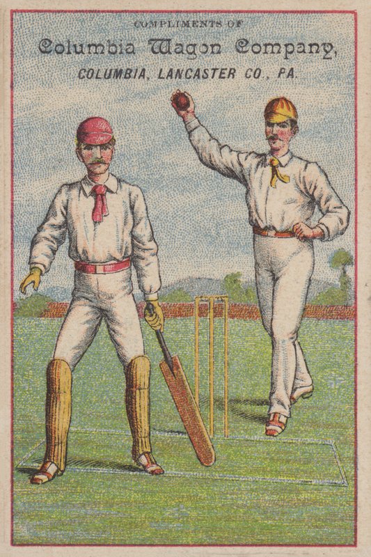 Cricketspiel von American School