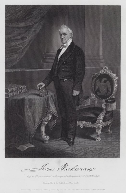 James Buchanan (Gravur) von American School