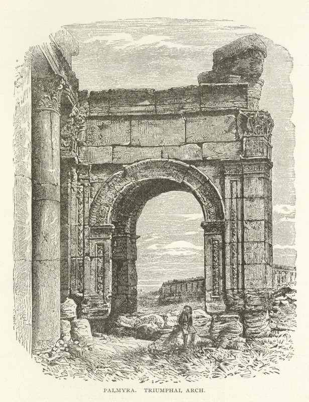 Palmyra, Triumphbogen von American School