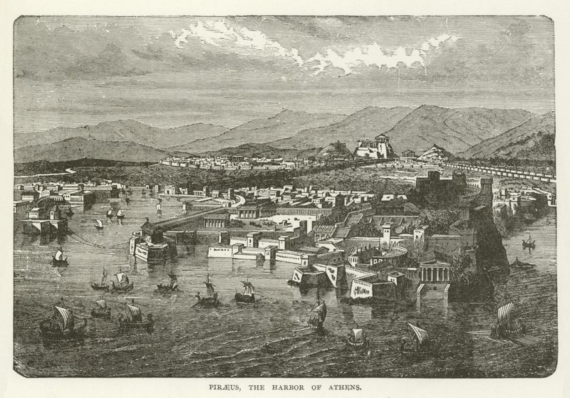 Piräus, der Hafen von Athen von American School