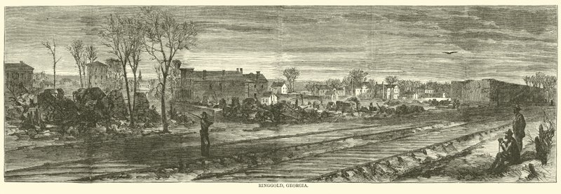 Ringgold, Georgia, Mai 1864 von American School