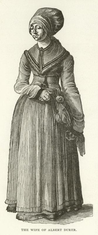 Die Frau von Albrecht Dürer von American School