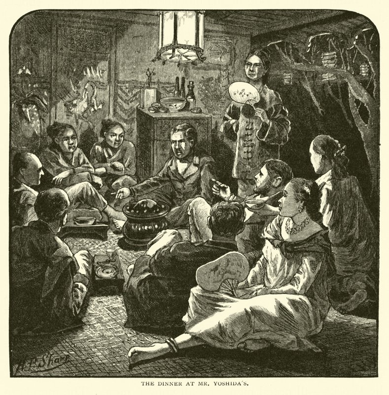 Das Abendessen bei Herrn Yoshida von American School