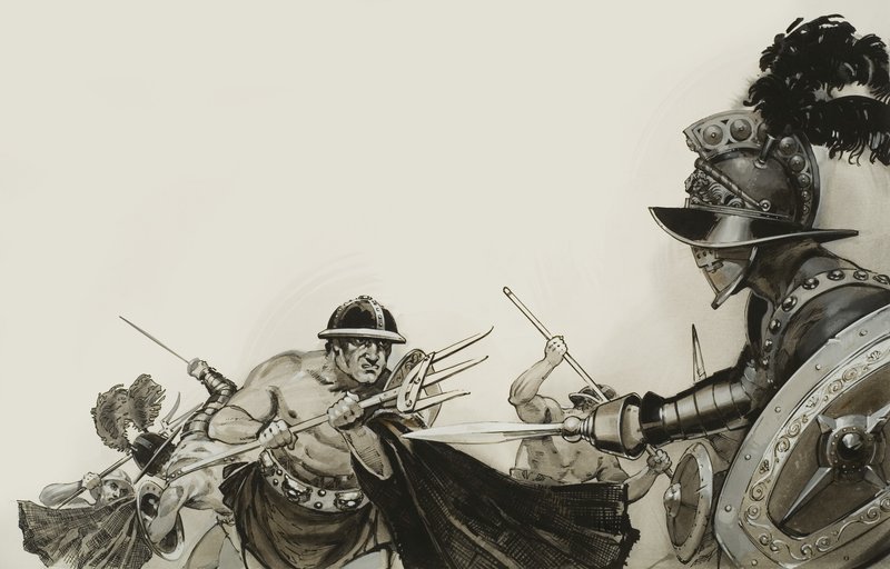 Gladiatorenkämpfe von Angus McBride