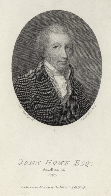 Porträt von John Home von Anthony Stewart
