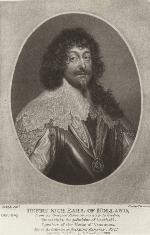 Henry Rich, Earl of Holland von Anthony van Dyck