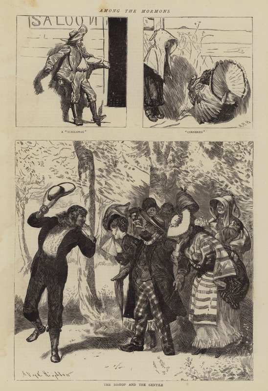 Unter den Mormonen von Arthur Boyd Houghton
