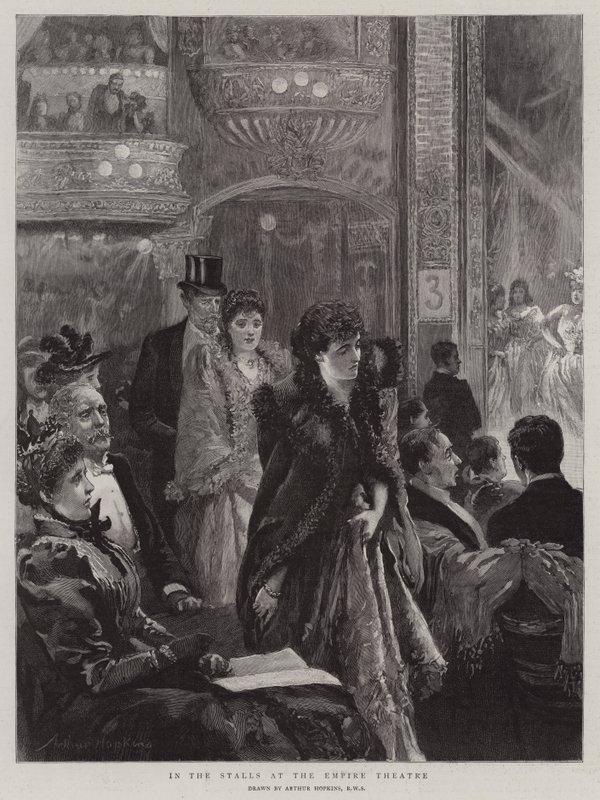 In den Ställen im Empire Theatre von Arthur Hopkins
