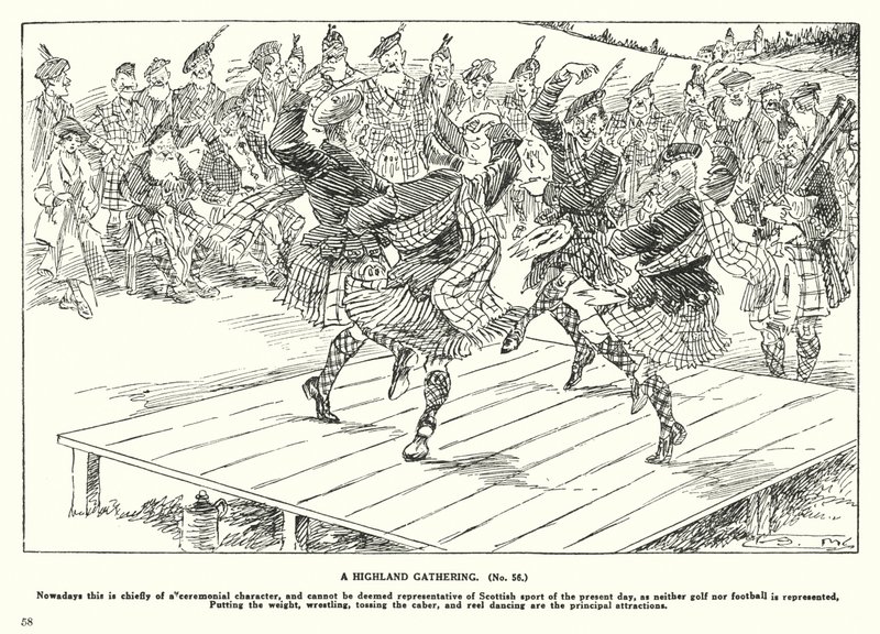 Ein Highland-Treffen von Arthur Moreland