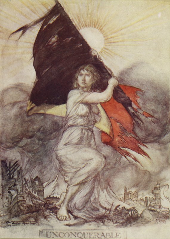 Unbesiegbar von Arthur Rackham