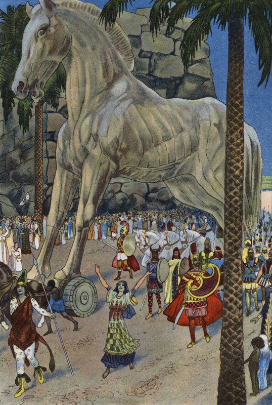 Das Trojanische Pferd von Artus Scheiner