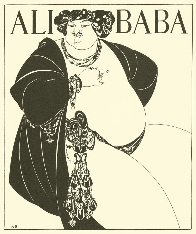 Ali Baba von Aubrey (after) Beardsley