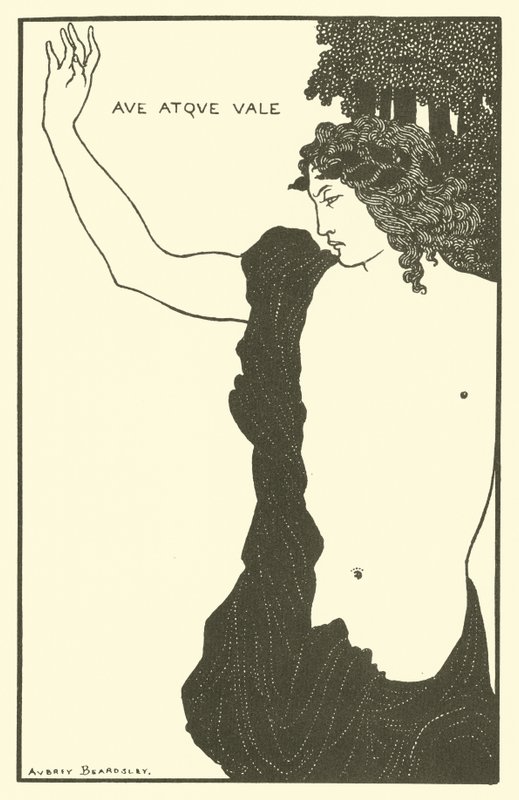 Ave atque Vale von Aubrey Beardsley