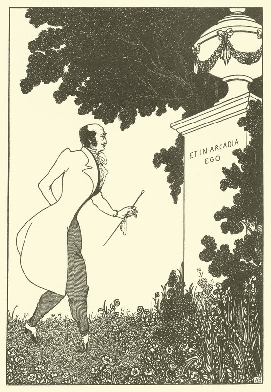 Et In Arcadia Ego von Aubrey Beardsley