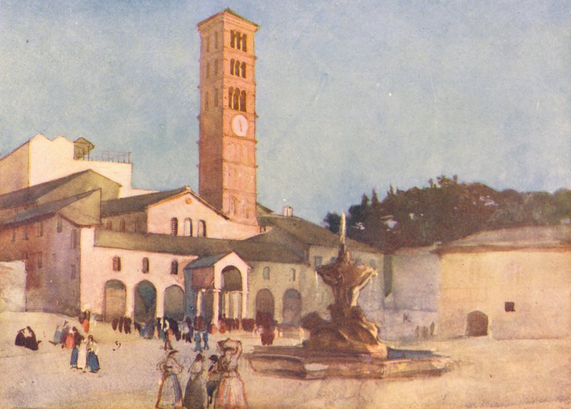 Rom: Sta Maria in Cosmedin von Aubrey Waterfield