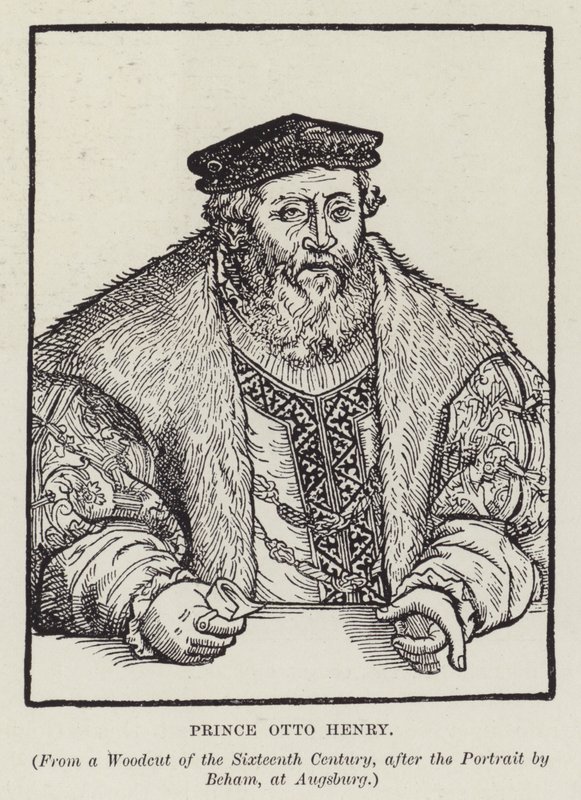 Otto Heinrich, Kurfürst von der Pfalz von Barthel after Beham
