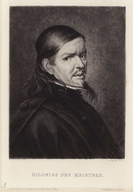 Porträt von Bartolomé Esteban Murillo von Bartolomé Esteban Murillo