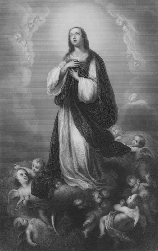 Anbetung von Bartolome Esteban (after) Murillo