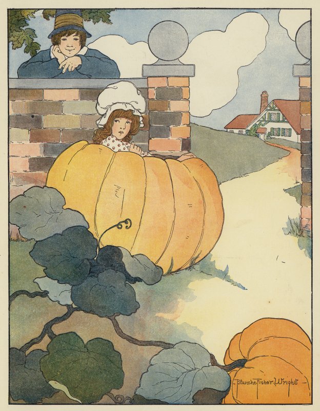 Der Kürbisesser von Blanche Fisher Wright