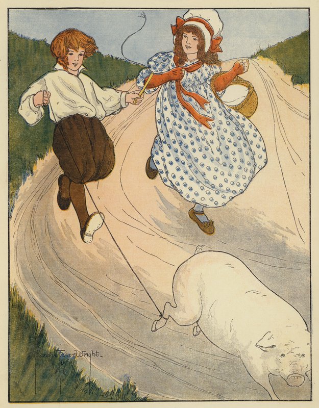 Zum Markt von Blanche Fisher Wright