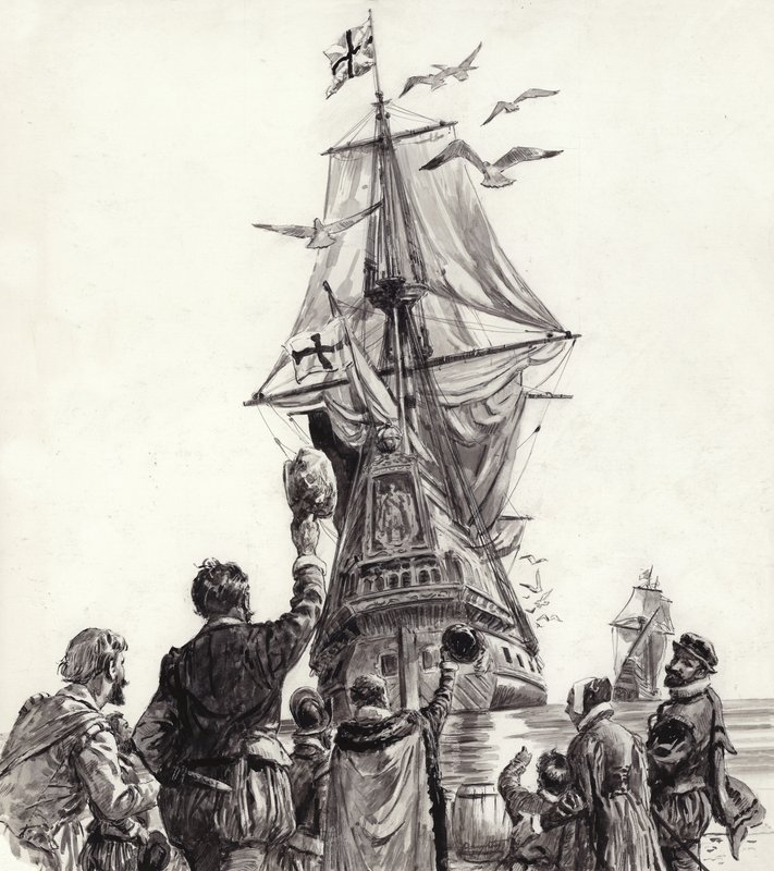 Die Golden Hind von C.L. Doughty