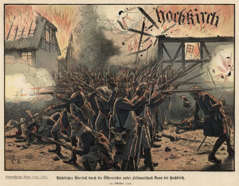 Schlacht von Hochkirch von Carl Röchling