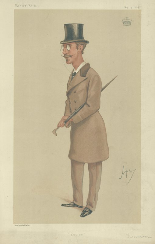 Der Earl von Dunraven und Mount-Earl von Carlo Pellegrini