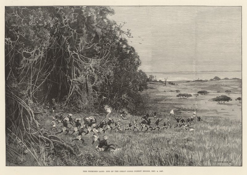 Stanleys Emin-Pascha-Entlastungsexpedition von Charles Auguste Loye