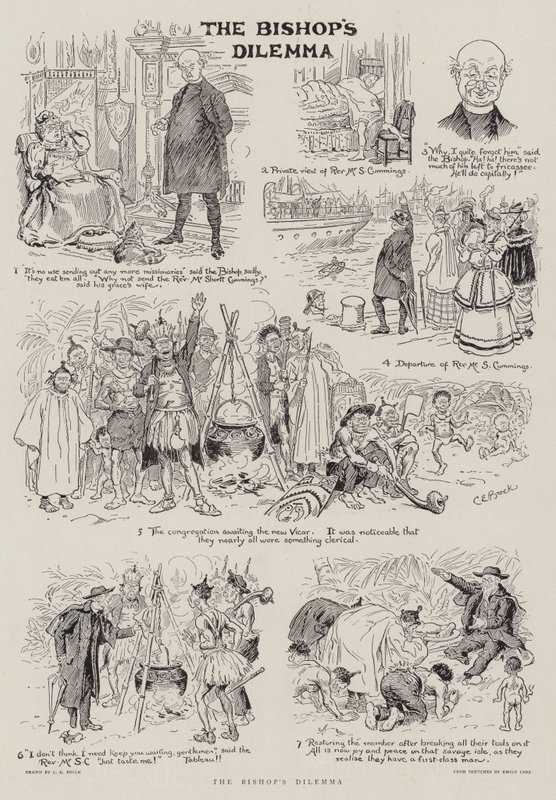 Das Dilemma des Bischofs von Charles Edmund Brock