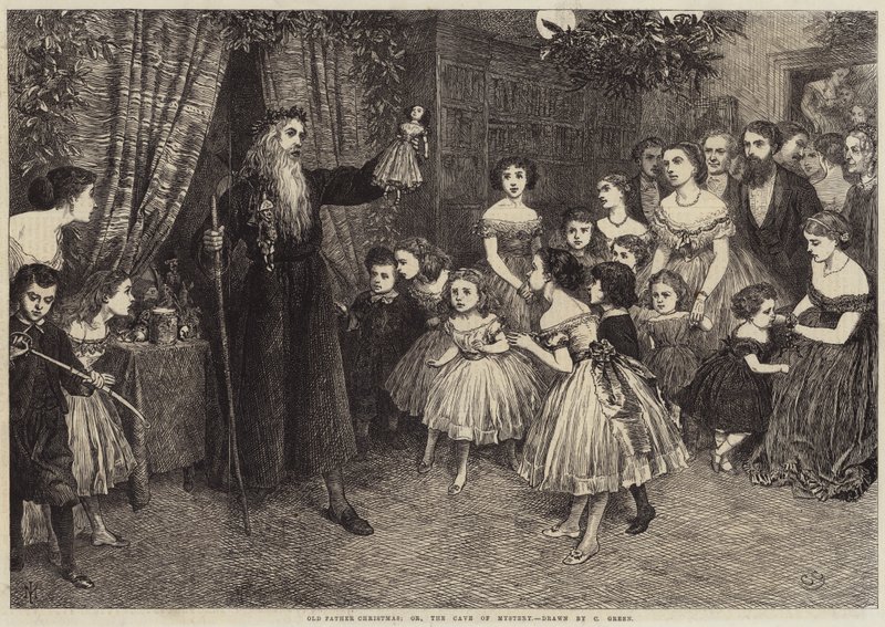 Der alte Weihnachtsmann; oder, Die Höhle des Geheimnisses von Charles Green