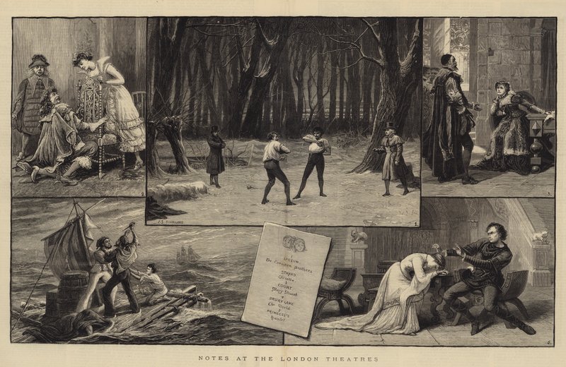 Notizen in den Londoner Theatern von Charles J. Staniland