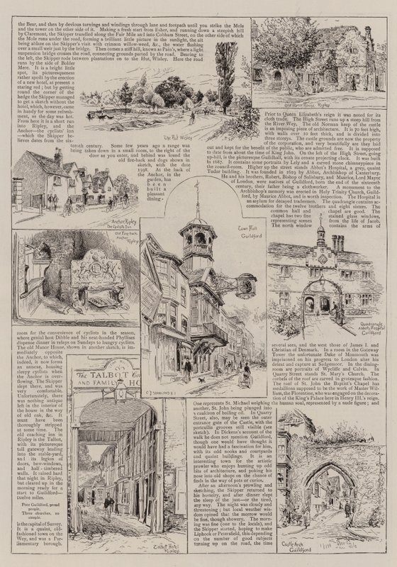 Nach Portsmouth mit Nicholas Nickleby und Smike von Charles J. Staniland