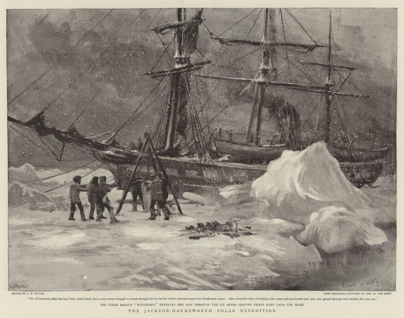 Die Jackson-Harmsworth-Polarexpedition von Charles William Wyllie