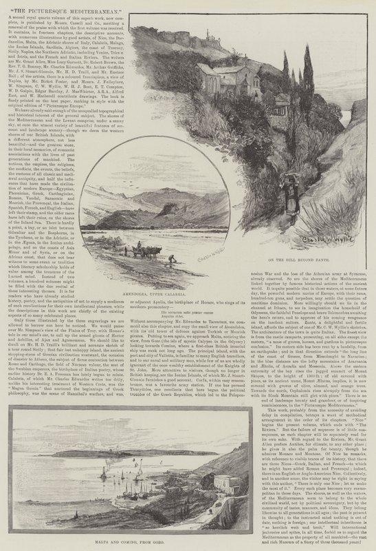 Das malerische Mittelmeer von Charles William Wyllie