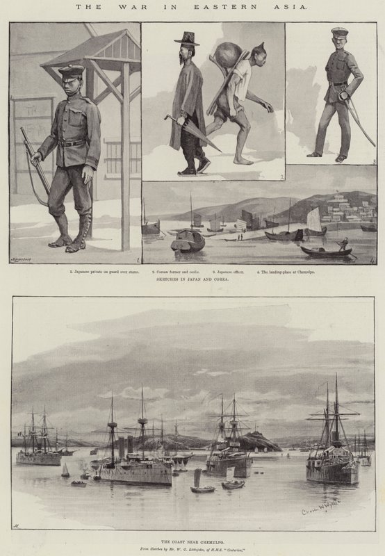 Der Krieg in Ostasien von Charles William Wyllie
