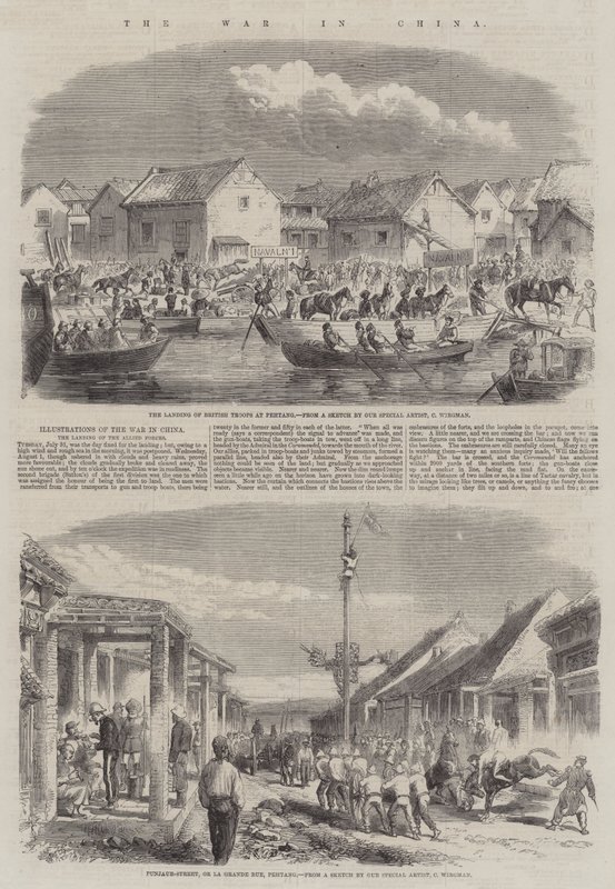 Der Krieg in China von Charles Wirgman