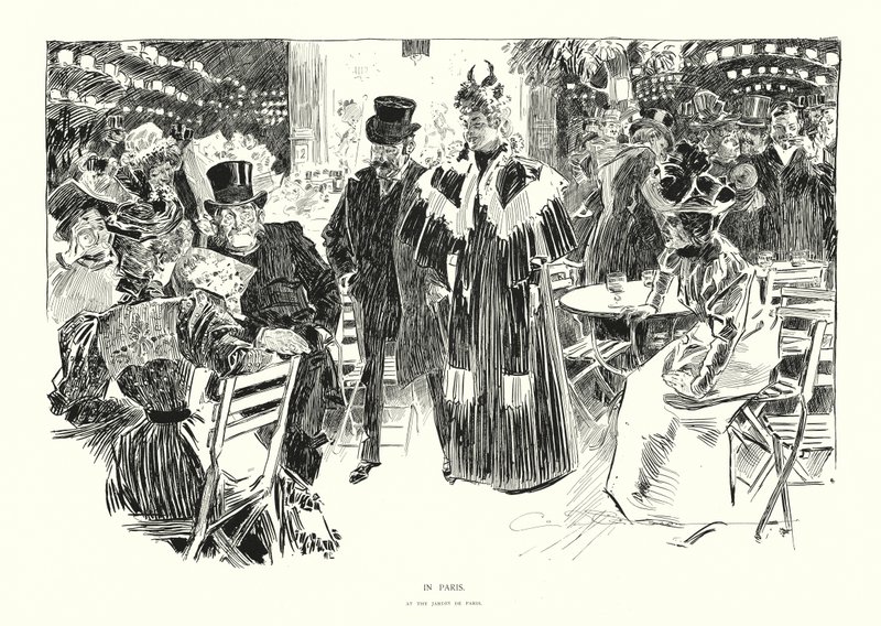 In Paris von Charles Dana Gibson
