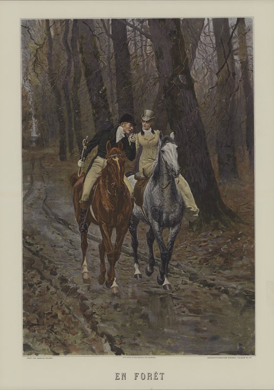 Im Wald von Charles Edouard Delort