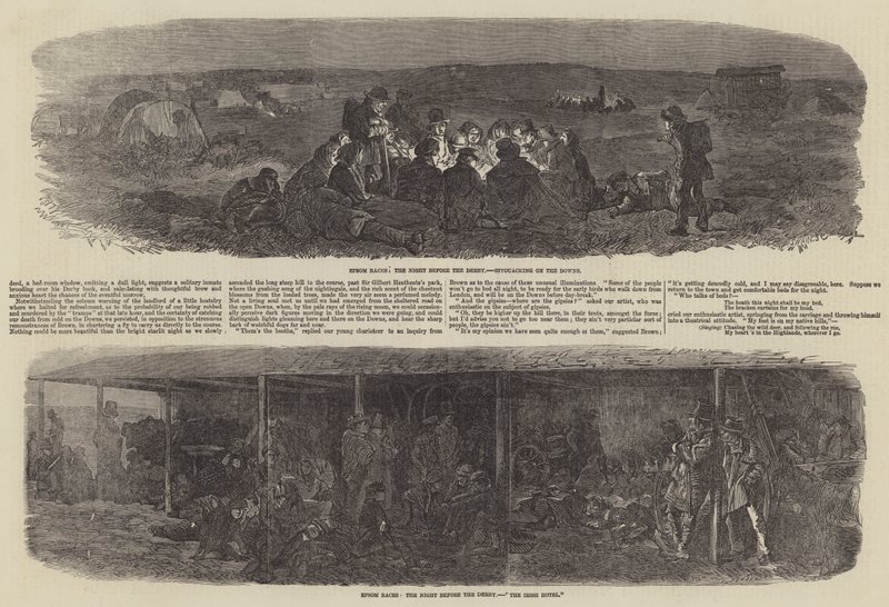 Epsom-Rennen von Charles Keene