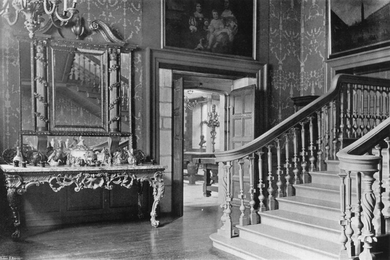 Eine georgianische Treppe von Charles Latham