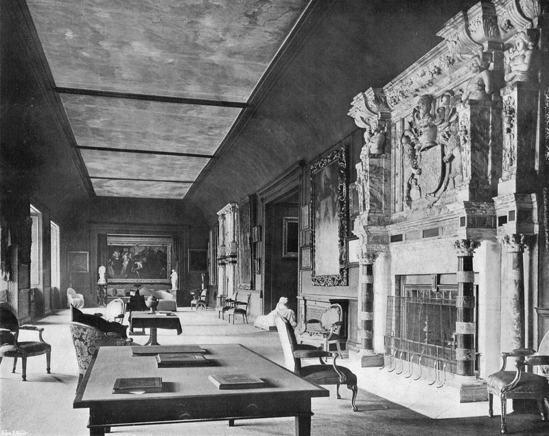 Cobham Hall: Die Lange Galerie von Charles Latham