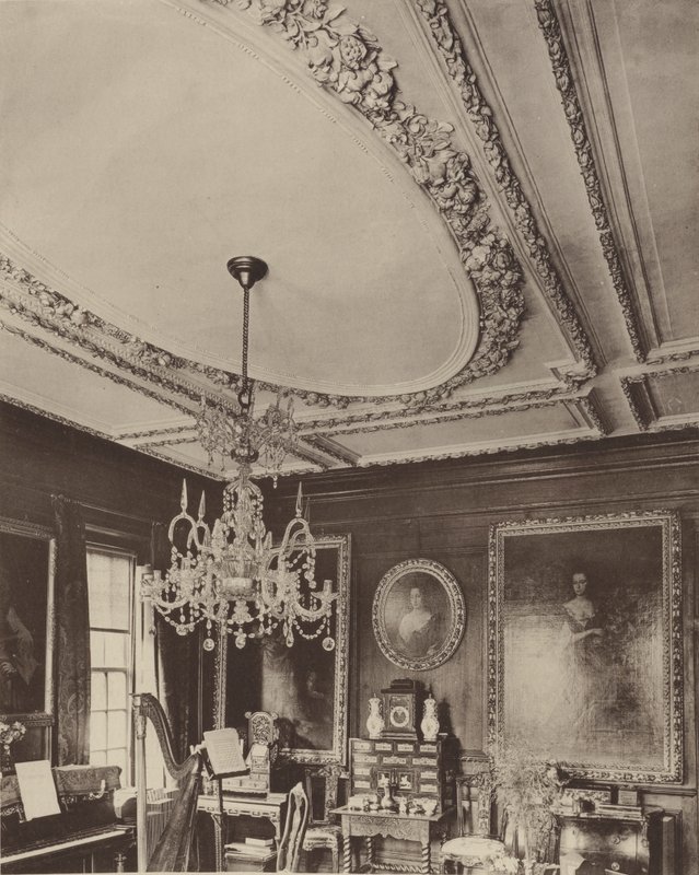 Groombridge Place, das Wohnzimmer von Charles Latham