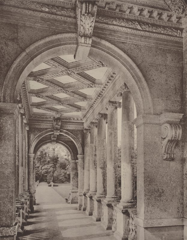 Palladianische Brücke, Wilton, das Innere von Charles Latham