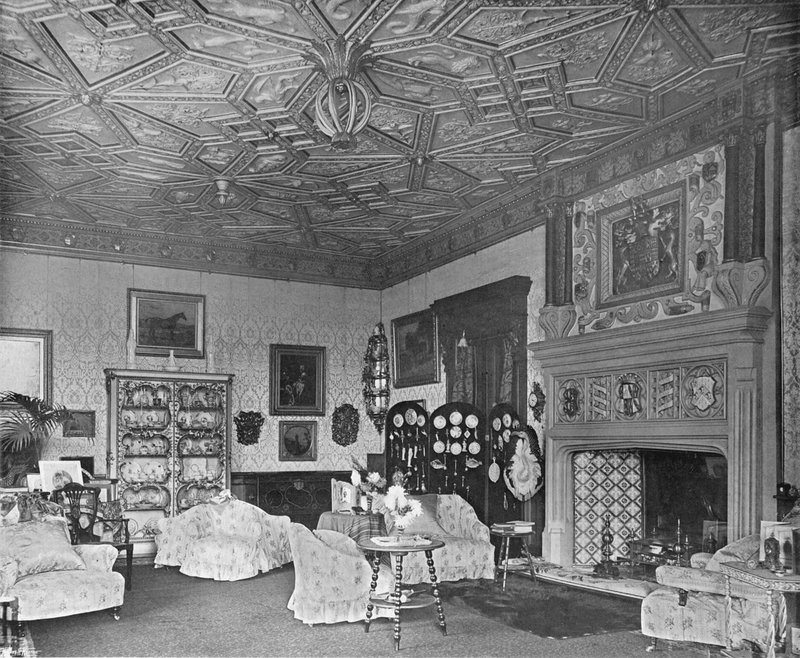 Das Boudoir, um 1590 von Charles Latham