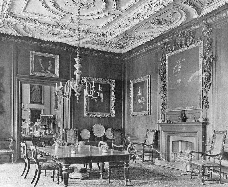 Das Esszimmer von Charles Latham