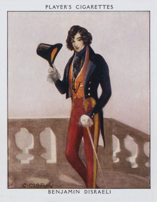Benjamin Disraeli (Farblithografie) von Christopher (after) Clark
